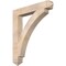 Ekena Millwork Thorton Arts & Crafts Smooth Bracket, Douglas Fir, 5 1/2"W x 38"D x 44"H BKT06X38X44THR03SDF - alternate 1